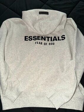 🕊️ Fear of God ESSENTIALS Hoodie | Light Oatmeal |